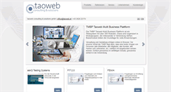 Desktop Screenshot of dialogmarketing.taoweb.at