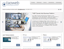 Tablet Screenshot of dialogmarketing.taoweb.at