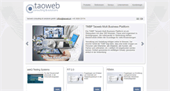 Desktop Screenshot of data.taoweb.at