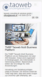 Mobile Screenshot of benchmark.taoweb.at