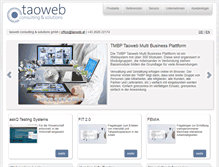 Tablet Screenshot of benchmark.taoweb.at